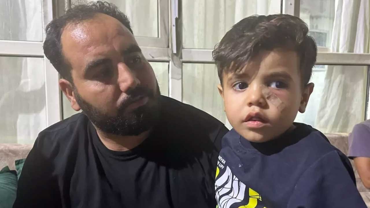 4 yaşındaki çocuğa yorgun mermi isabet etti