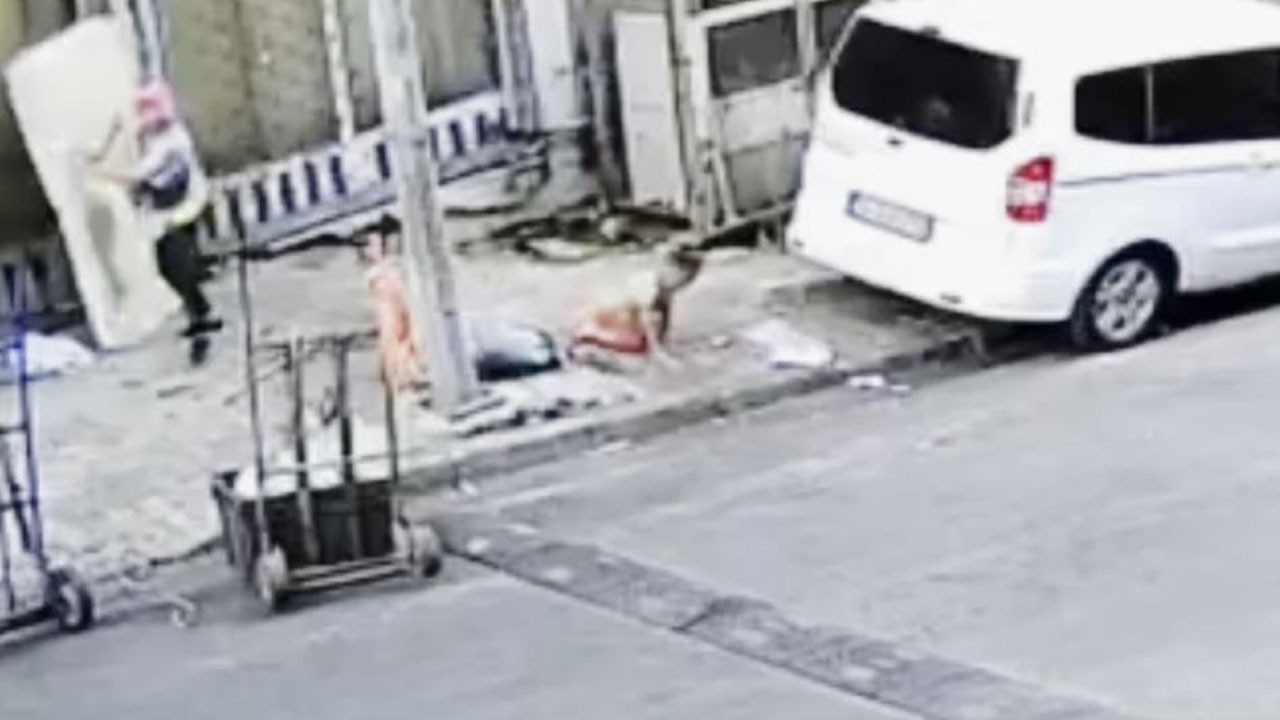 4 yaşındaki çocuk balkondan düştü! O anlar kamerada