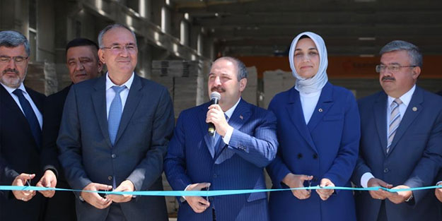 40 milyon liralık fabrika açılışı