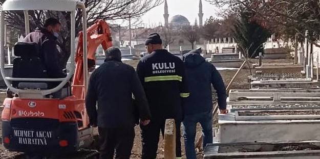 40 yıl önce ölen kişinin mezarı açıldı