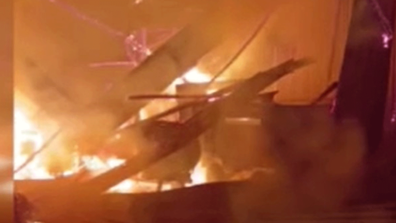 40 yıllık emeği bir gecede kül oldu!