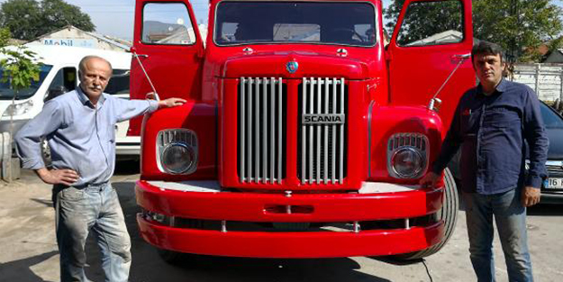 40 yıllık kamyona öyle bir şey yaptılar ki!