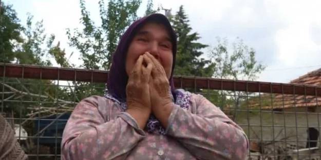 40 yıllık yuvası yandı, gözyaşlarını tutamadı!