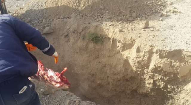 400 kilo kaçak ete el konuldu