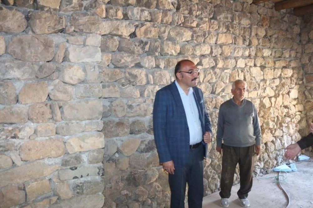 400 yıllık evlerde restorasyon çalışması 