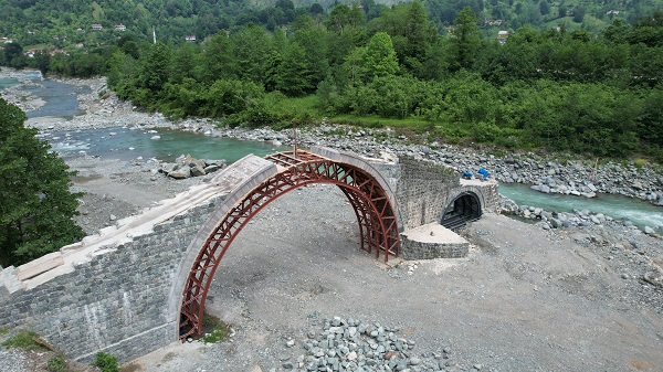 400 yıllık tarihi taş kemer köprü restore ediliyor