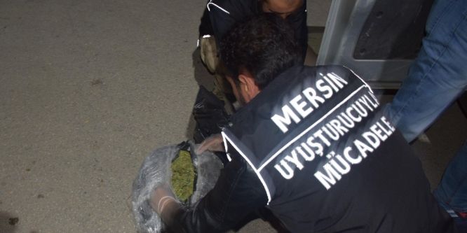 Mersin’de uyuşturucu operasyonu