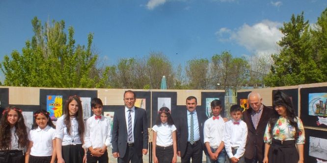 Malazgirt’te resim sergisi