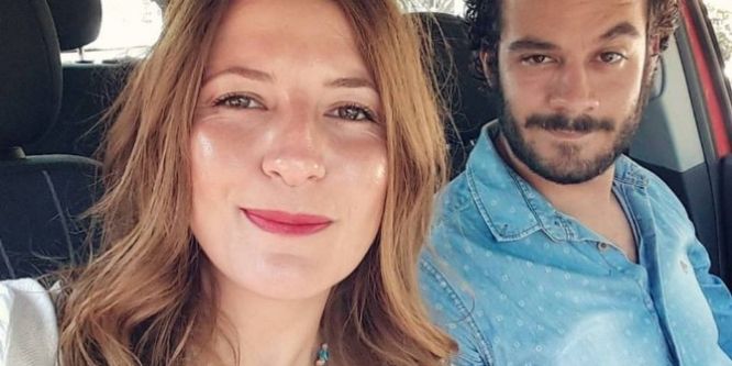 Gelinlik yerine kefen giydi