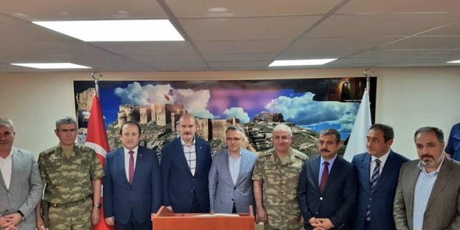 Bakan Soylu ve Ağbal Bayburt’ta