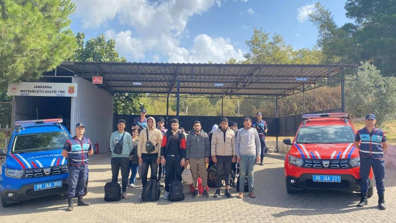 41 kaçak göçmen daha yakalandı
