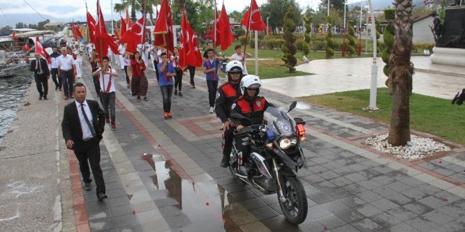 Fethiye’de 19 Mayıs coşkusu