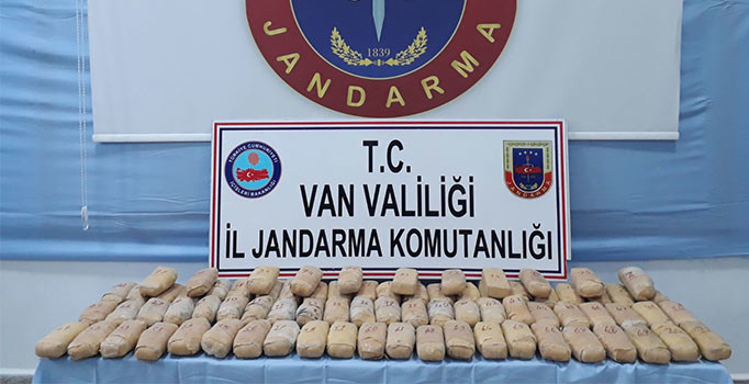 41,5 kilo eroin ele geçirildi