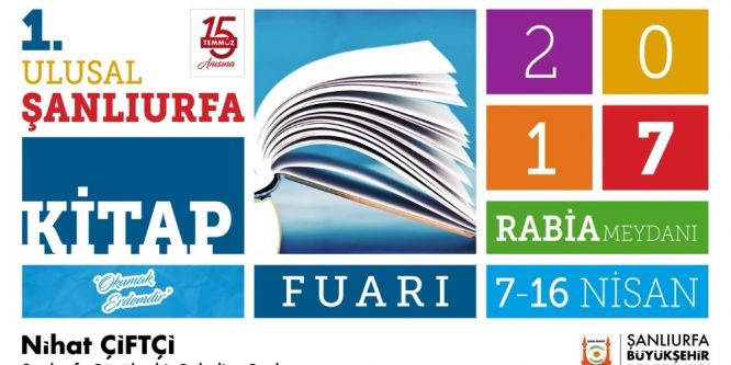 1. Ulusal Şanlıurfa Kitap Fuarı başlıyor