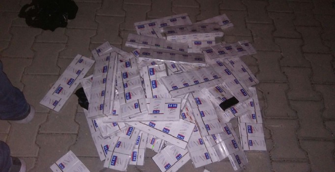 4220 paket kaçak sigara ele geçirildi