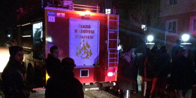 Elazığ’da yangın çıktı