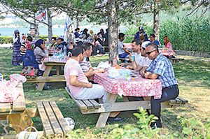 Basın camiası piknikte buluştu