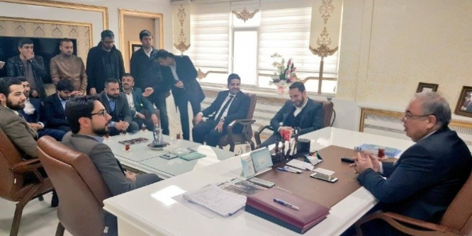 Genç Ak Partililer’den Belediye Başkanı Kutlu’ya ziyaret