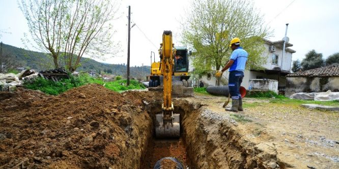 Kızılcayıkık’ta su baskınları sona eriyor