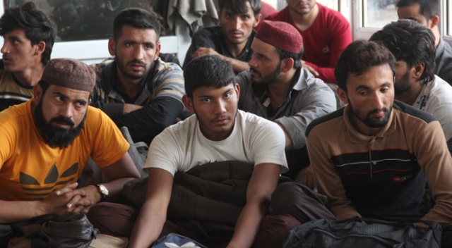 43 düzensiz göçmen yakalandı