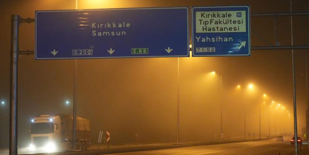 43 ilin geçiş noktasında sis engeli