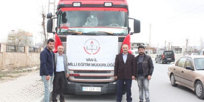 Van’dan El-Bab ve Cerablus’a yardım