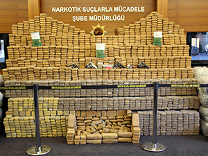 1 ayda 110 milyon liralık uyuşturucu imha edildi