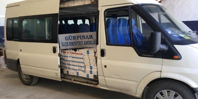 31 bin 500 paket kaçak sigara ele geçirildi