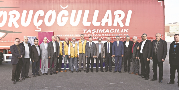 44 günde 44 TIR yardım kampanyası