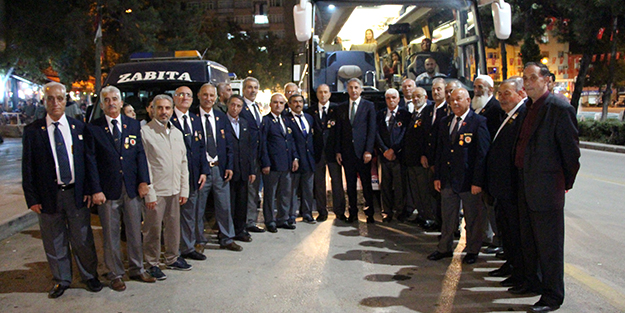 44 yıl önce gazi oldukları topraklara gidiyorlar