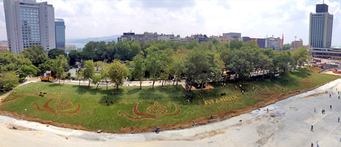 Gezi Parkı bugün halka açılıyor