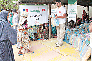 Ramazan’da muhtaçların yüzü Sadakataşı’yla gülecek