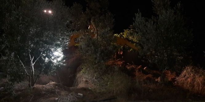 Mahsur kalan kedi için seferber oldular
