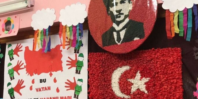 Minik öğrenciler hünerlerini sergiledi