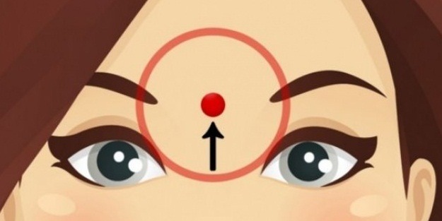 45 saniye bu noktaya masaj yaparsanız...