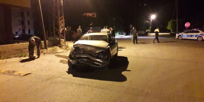 Mut’ta trafik kazası: 2 yaralı