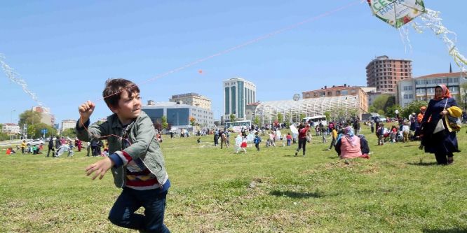 Çocukların Uçurtma Şenliği heyecanı