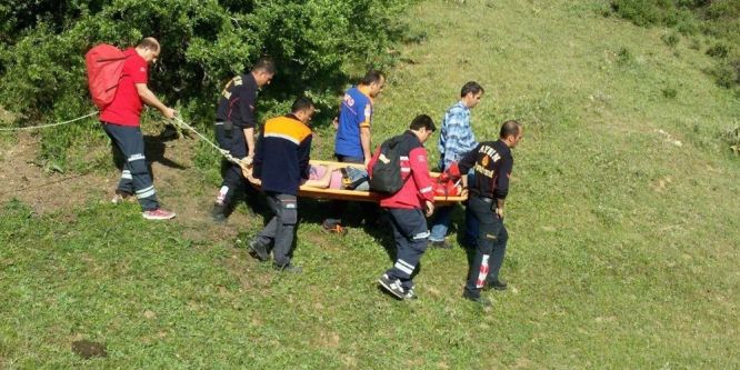 Atlayıştan sonra kaybolan genç paraşütçü yaralı olarak bulundu