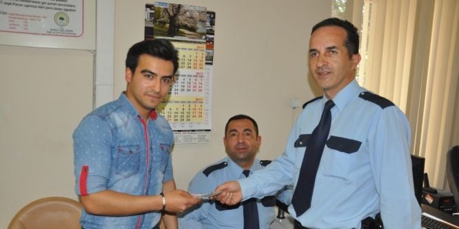 Vatandaştan örnek hareket