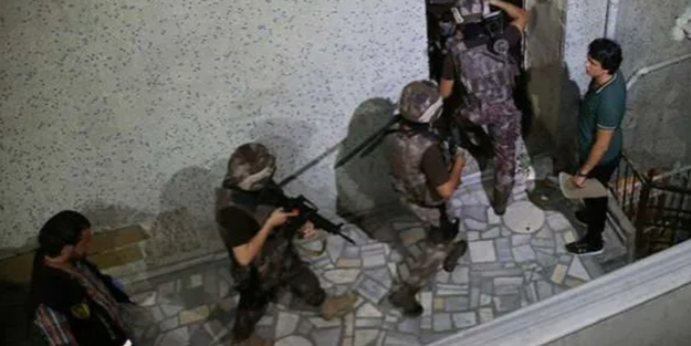 46 adrese sabaha karşı eş zamanlı baskın