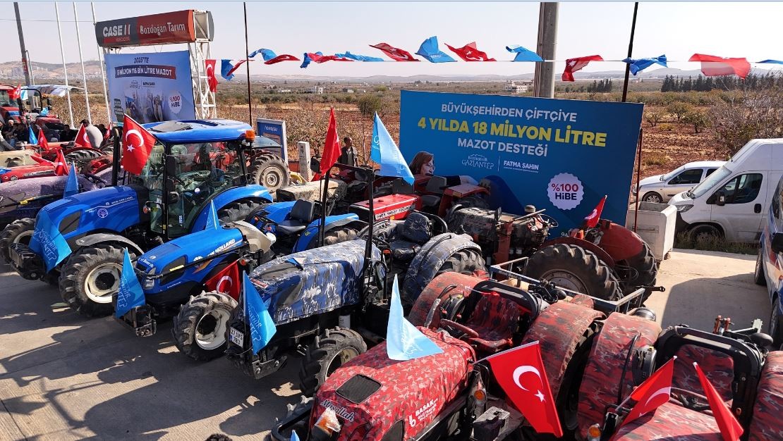 46 bin 423 üreticiye 5 milyon 116 bin 875 litre mazot