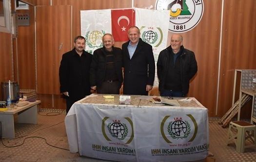 Başkan Mehmet Keleş’ten Halep’e yardım