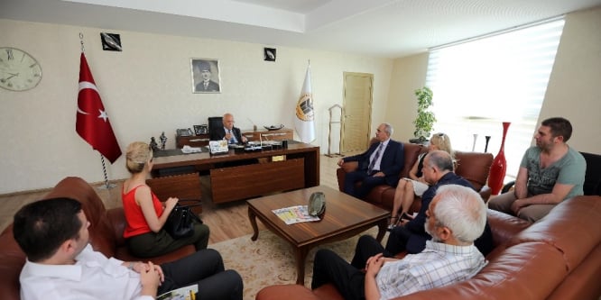 Egem Platformu’na bağlı dernek başkanları Yenimahalle’de