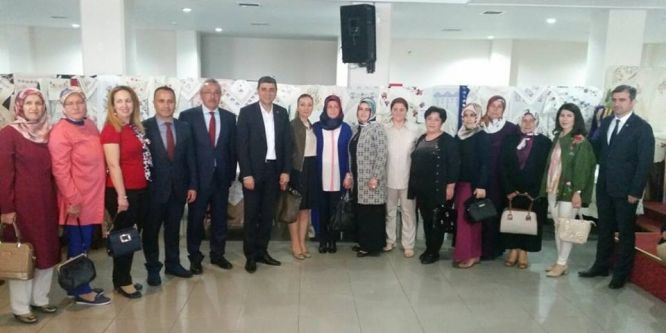 Geleneksel el sanatları sergisi açıldı