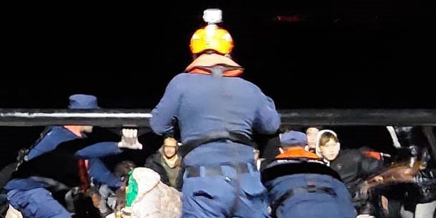 47 göçmen kurtarıldı