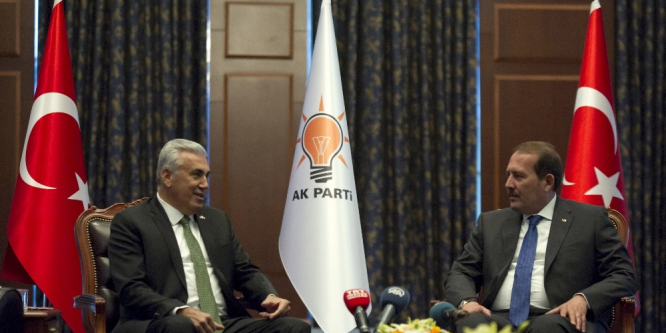 AK Parti’de partiler arası bayramlaşma