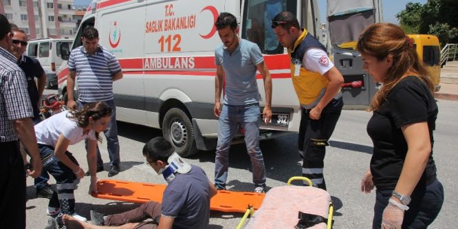 Hatay’da trafik kazası: 1 yaralı