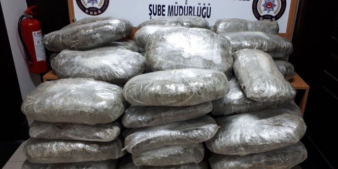 193 kilo esrar ele geçirildi