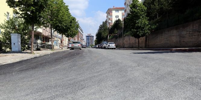 Çankırı-Kastamonu yoluna sıfır asfalt