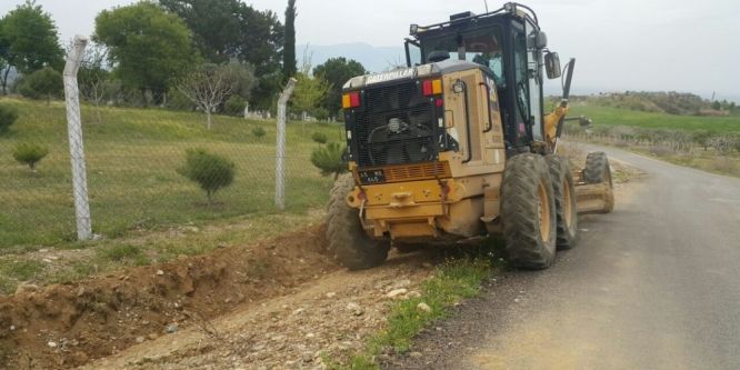 Şarampol bakımları yapıldı